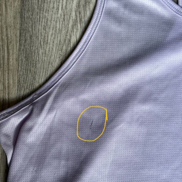 Adidas Own The Run 3-stripes PB purple tank top - Picture 11 of 11